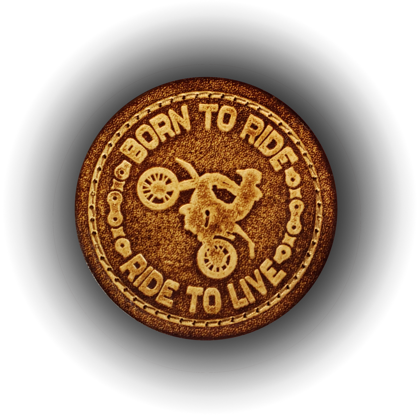 Born To Ride - Leather Patch