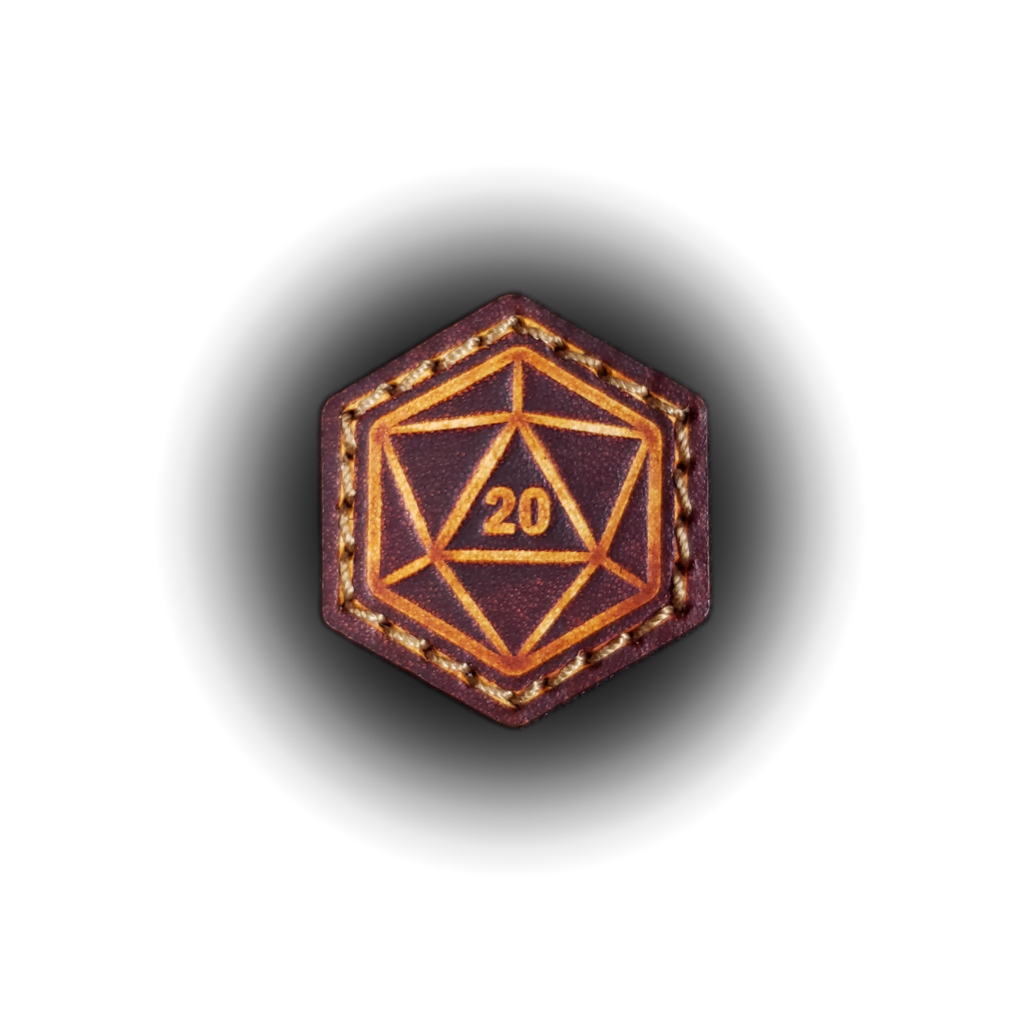 Nat 20 - Mini Leather Patch
