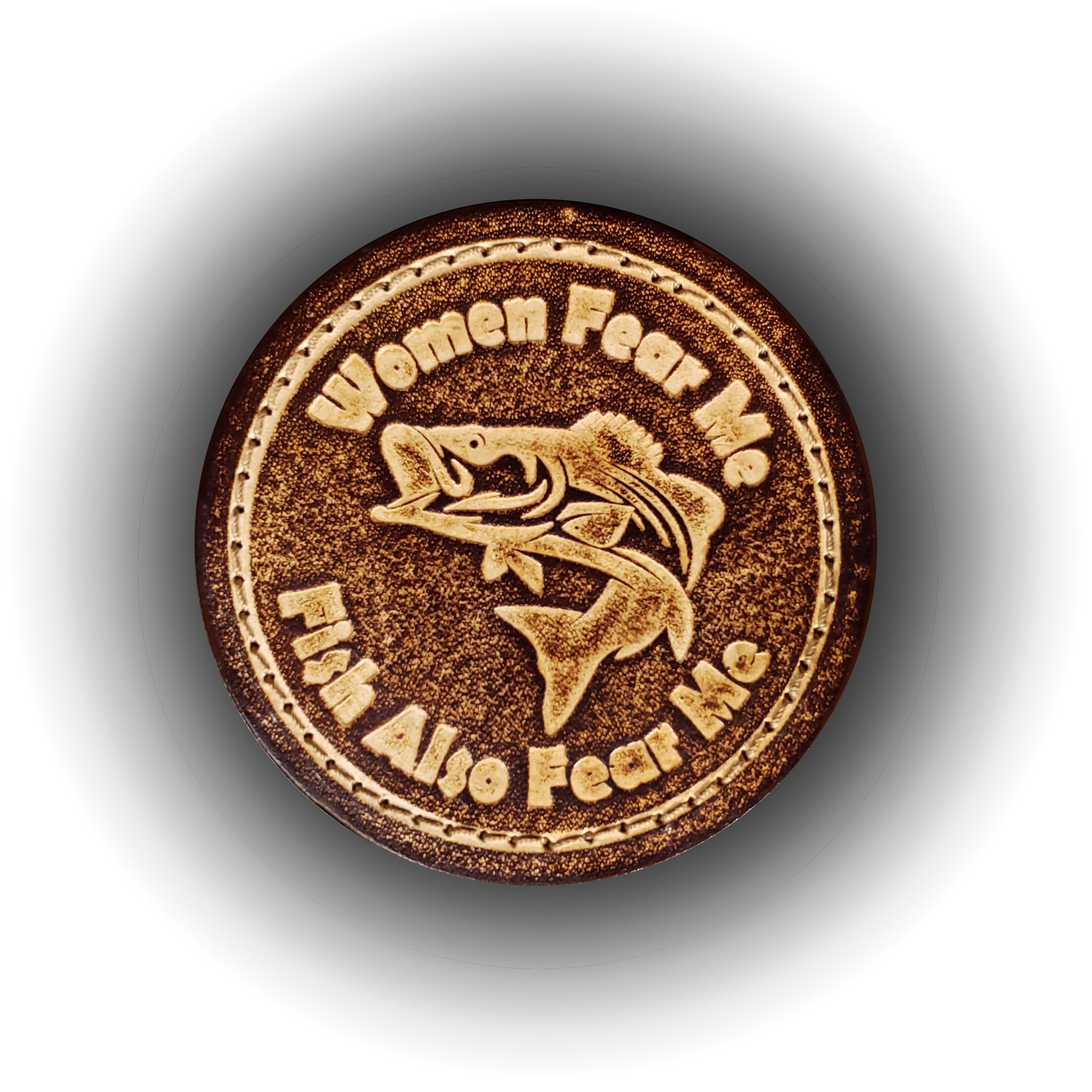Fish Fear Me - Leather Patch