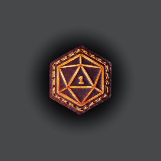 Nat 1 - Mini Leather Patch