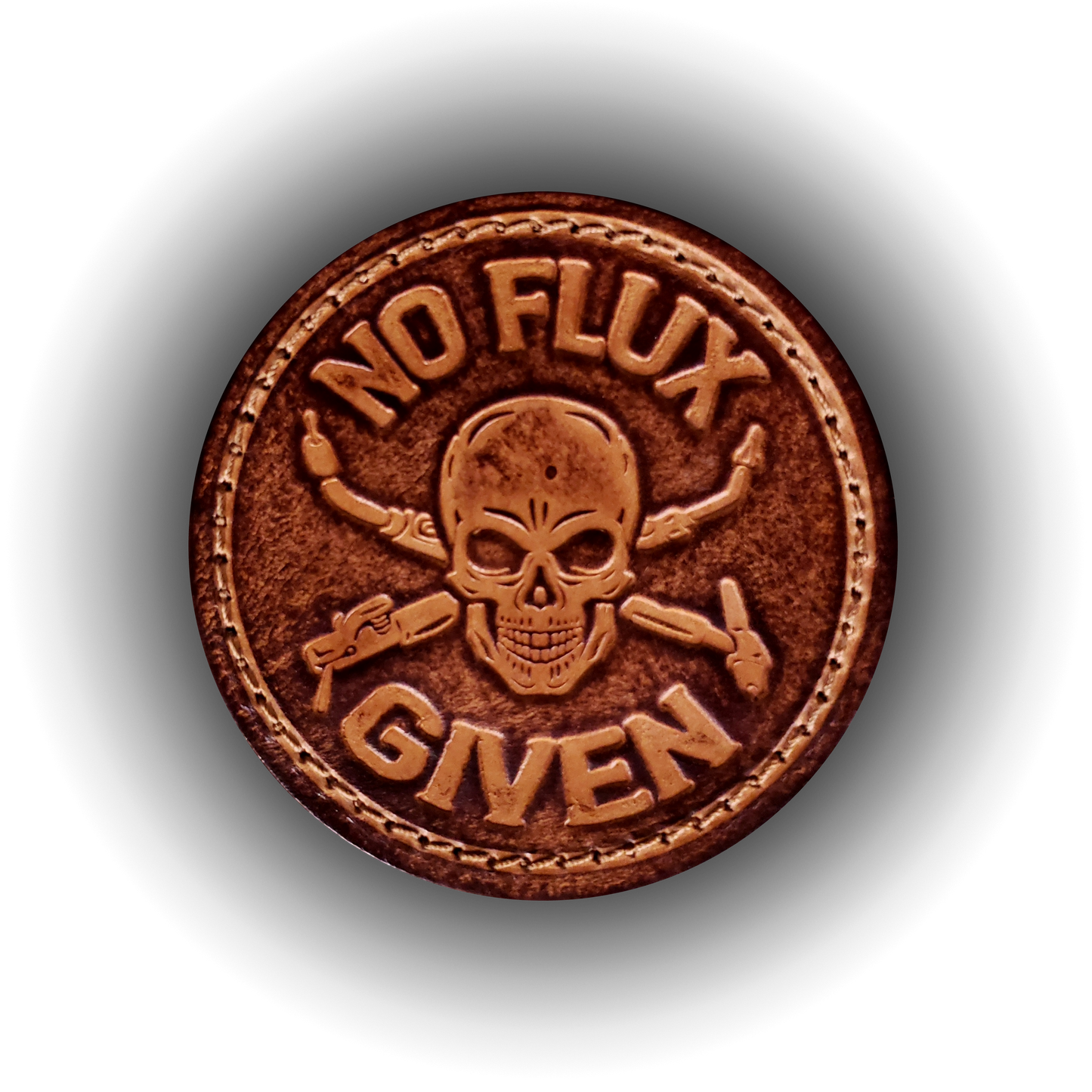 No Flux Given - Leather Patch